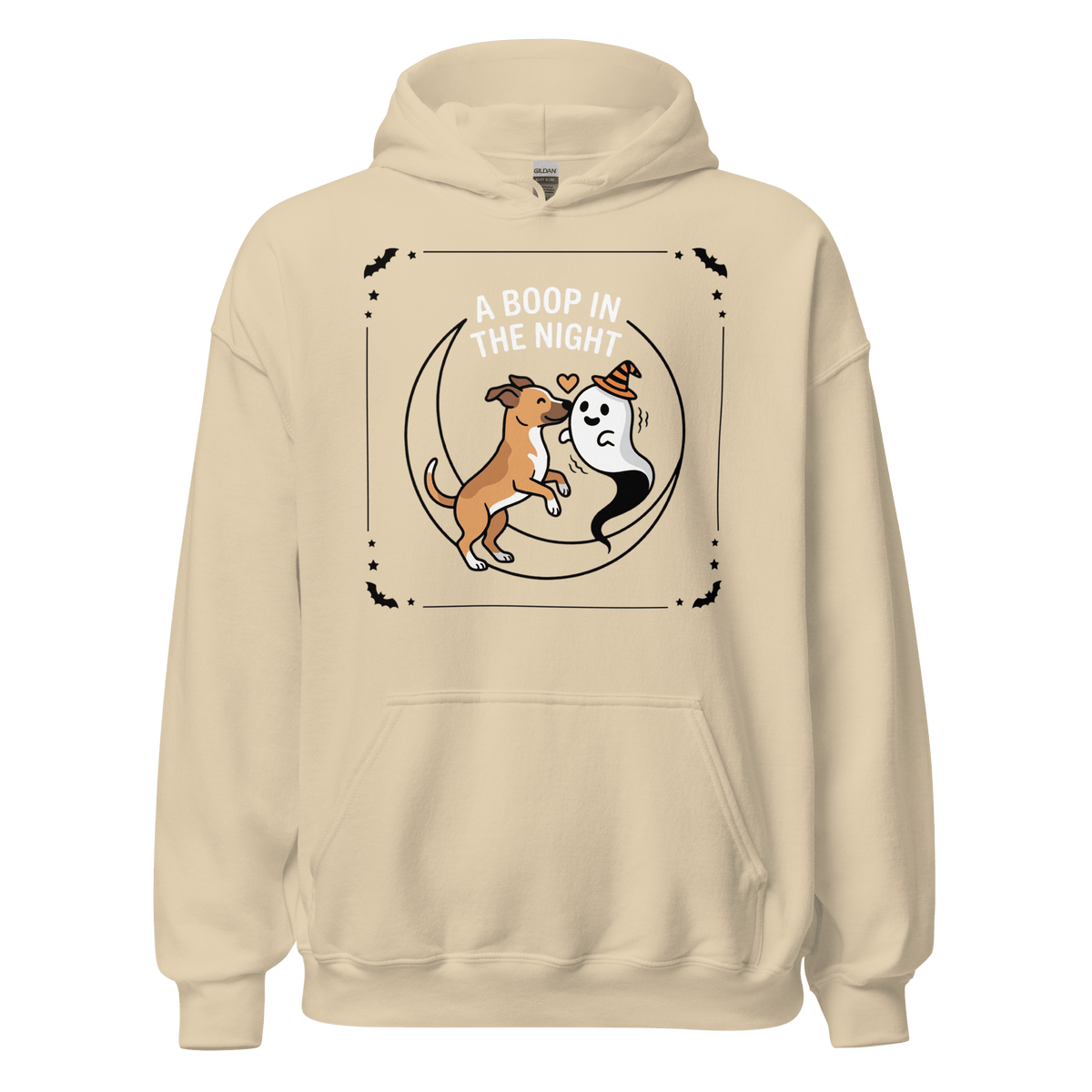 A Boop in the Night Unisex Hoodie - Adventures With Luna