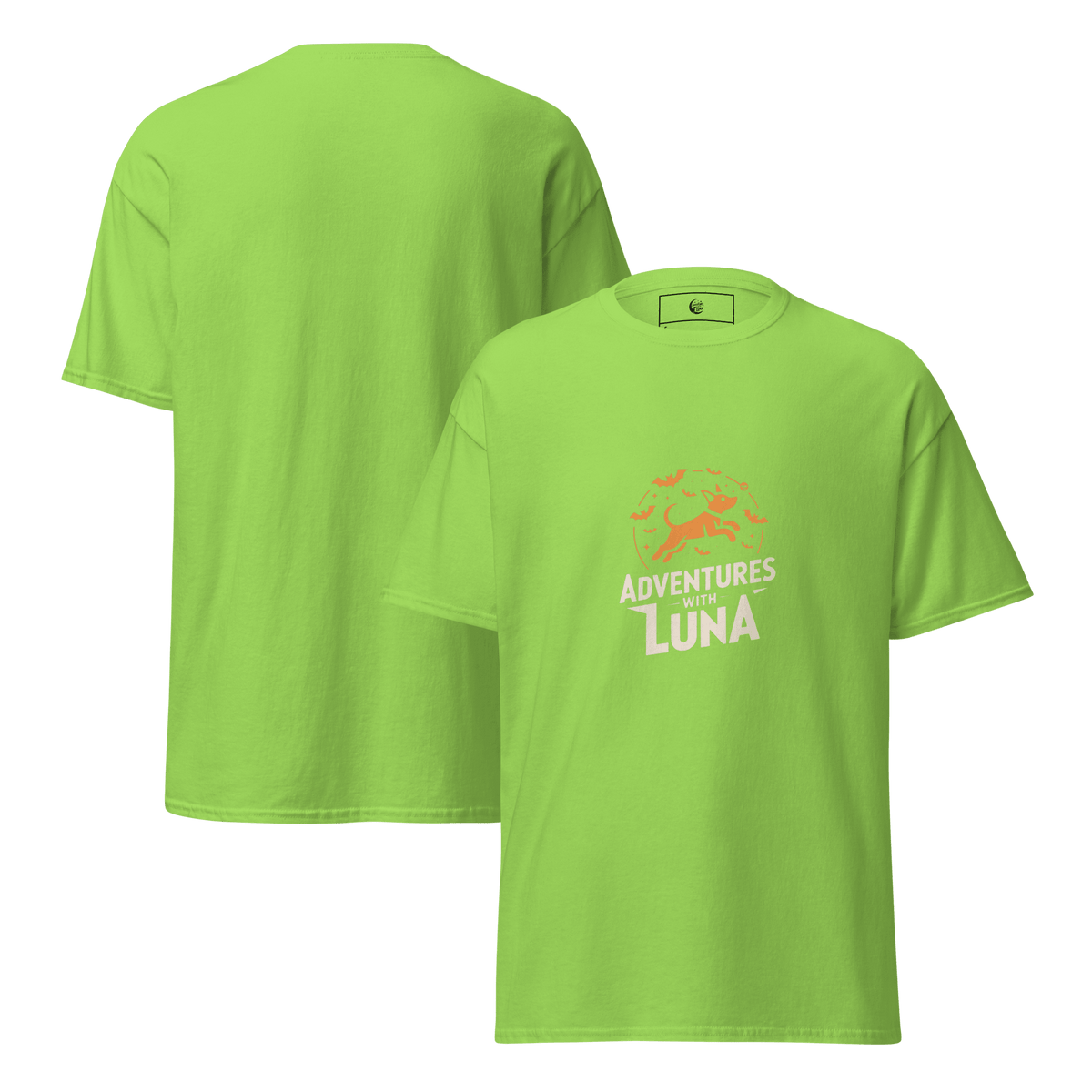 AWL Luna Flying with Bats Unisex Tee - Adventures With Luna