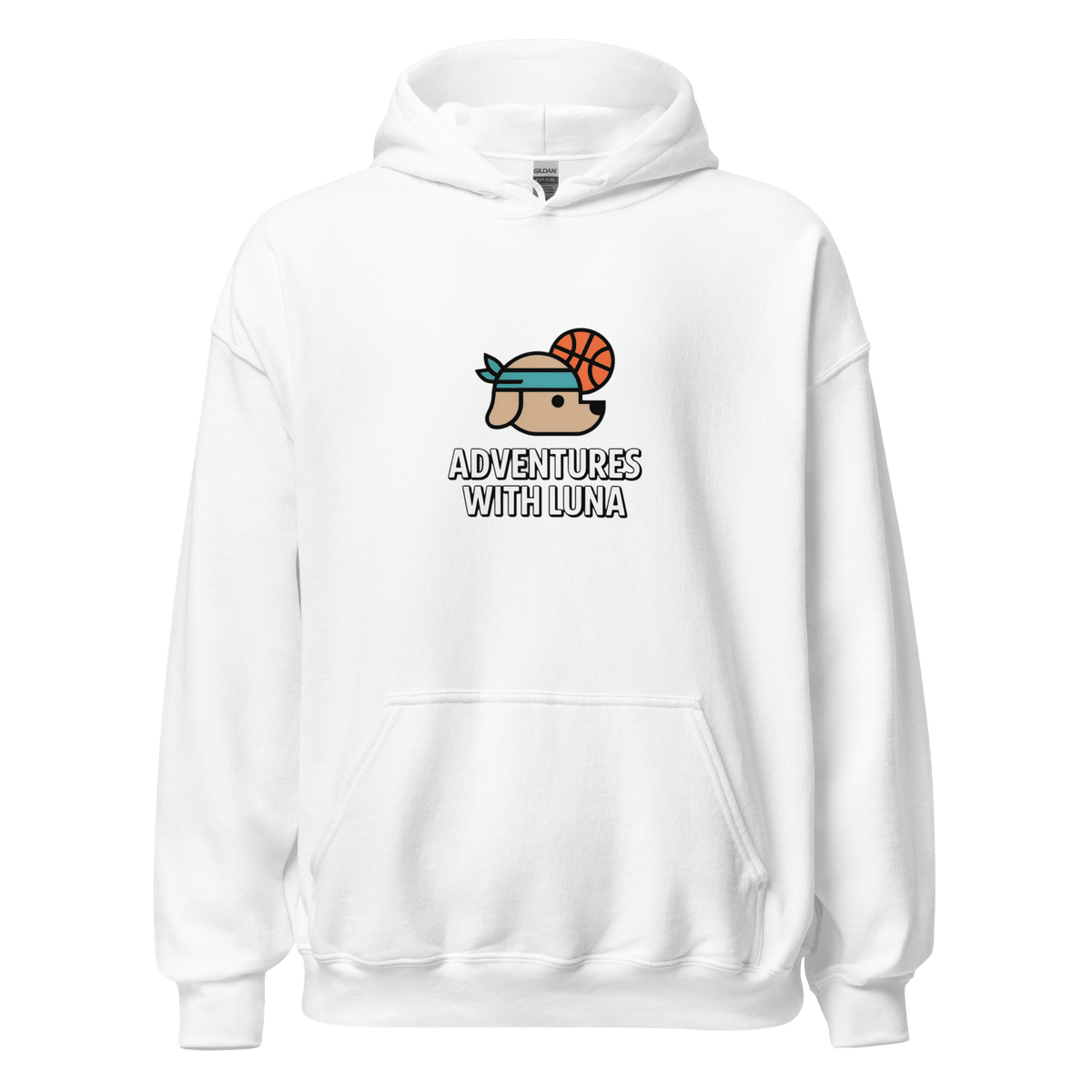 Basketball Star Luna Unisex Hoodie - Adventures With Luna