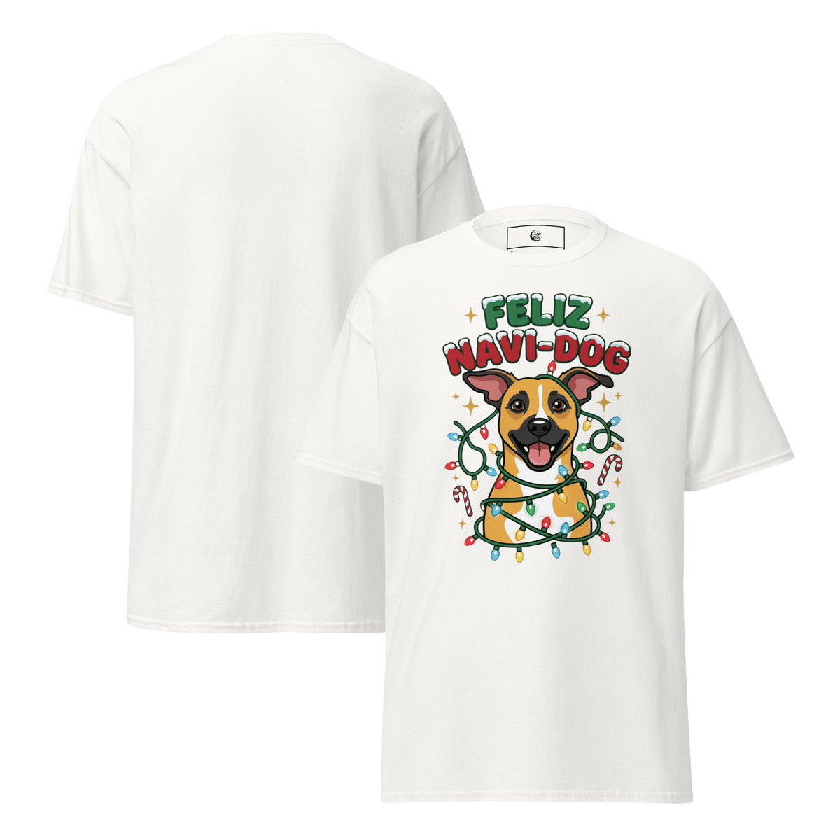 Feliz Niavi-Dog Luna Unisex Tee - Adventures With Luna