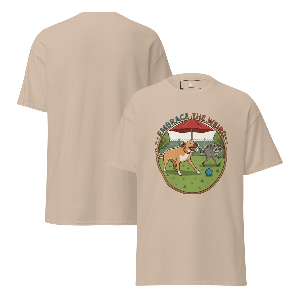 Jimothy Raccoon and Luna Unisex Tee - Adventures With Luna