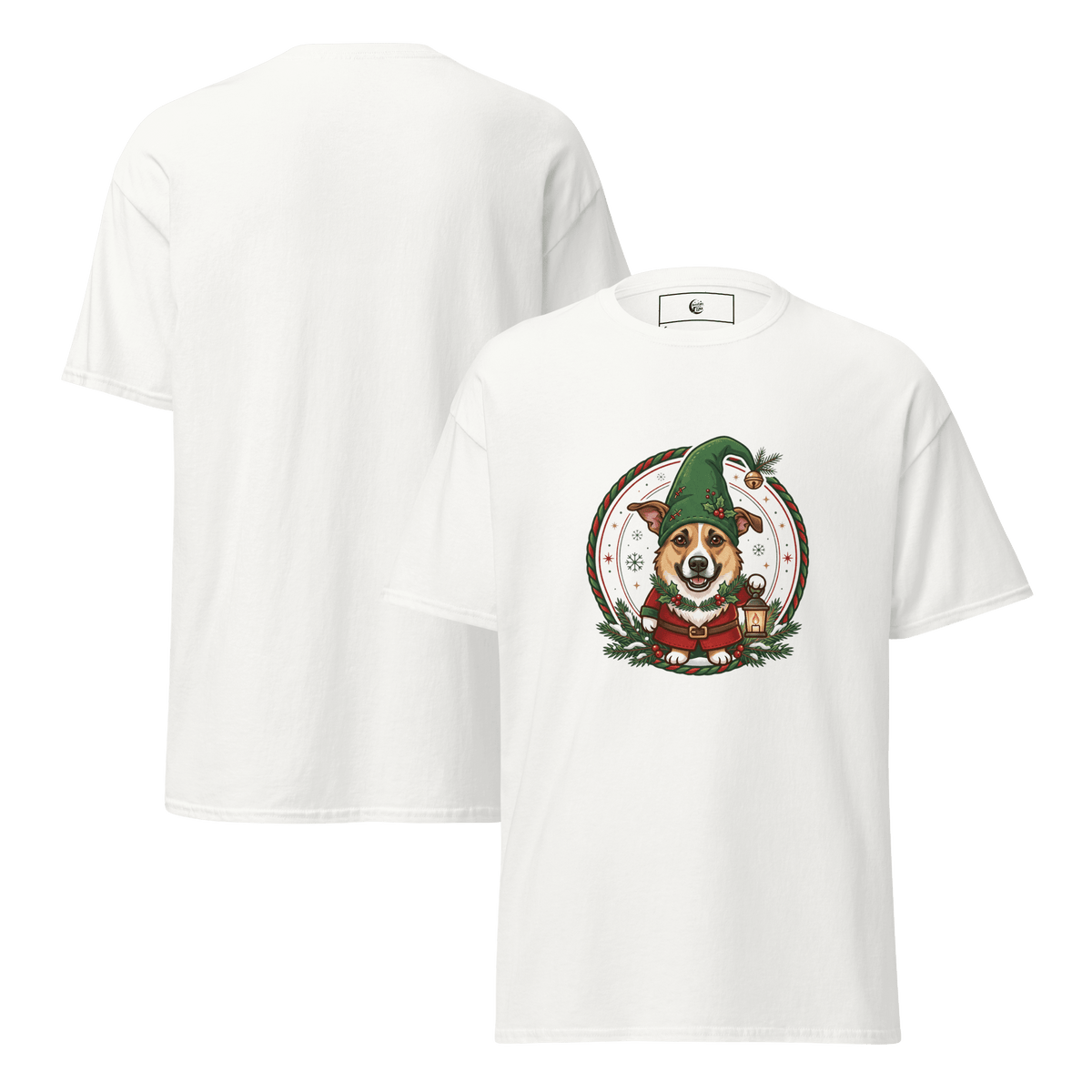 Luna as a Christmas Gnome Unisex Tee - Adventures With Luna