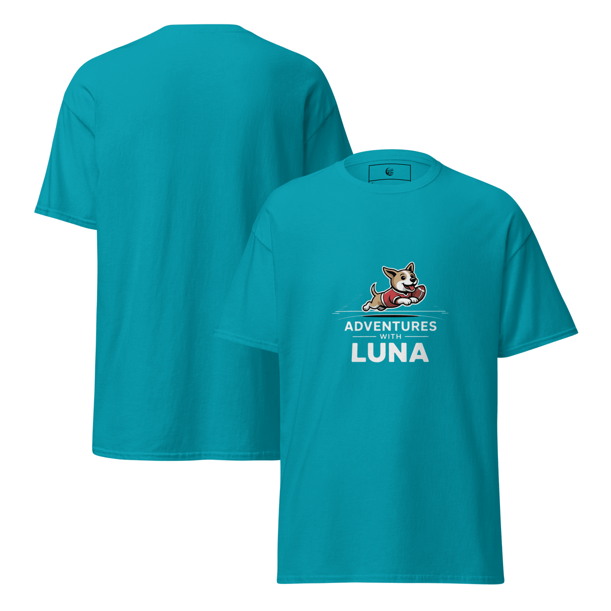 Luna To the House Unisex Tee - Adventures With Luna