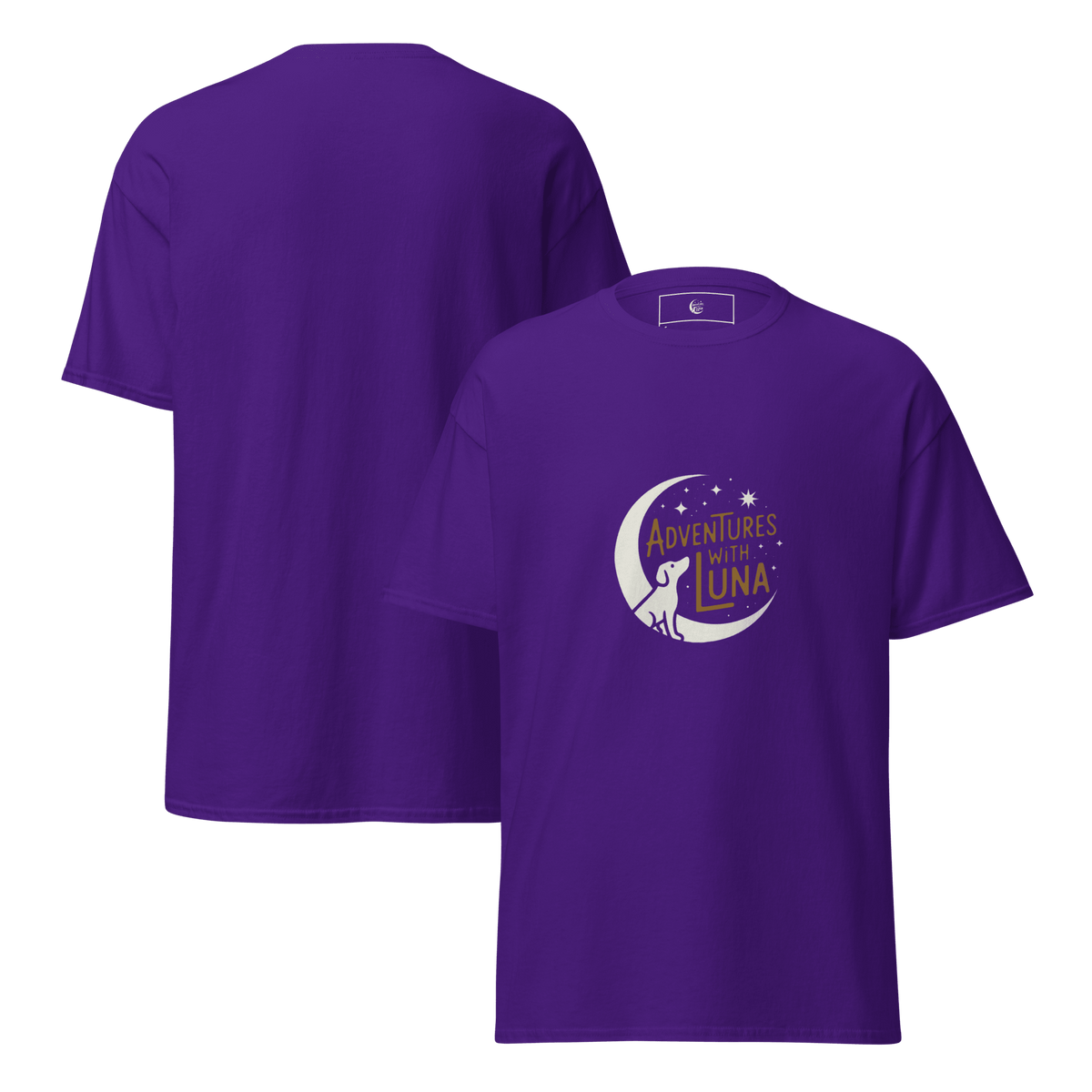 Stargazing Luna Unisex Tee - Adventures With Luna