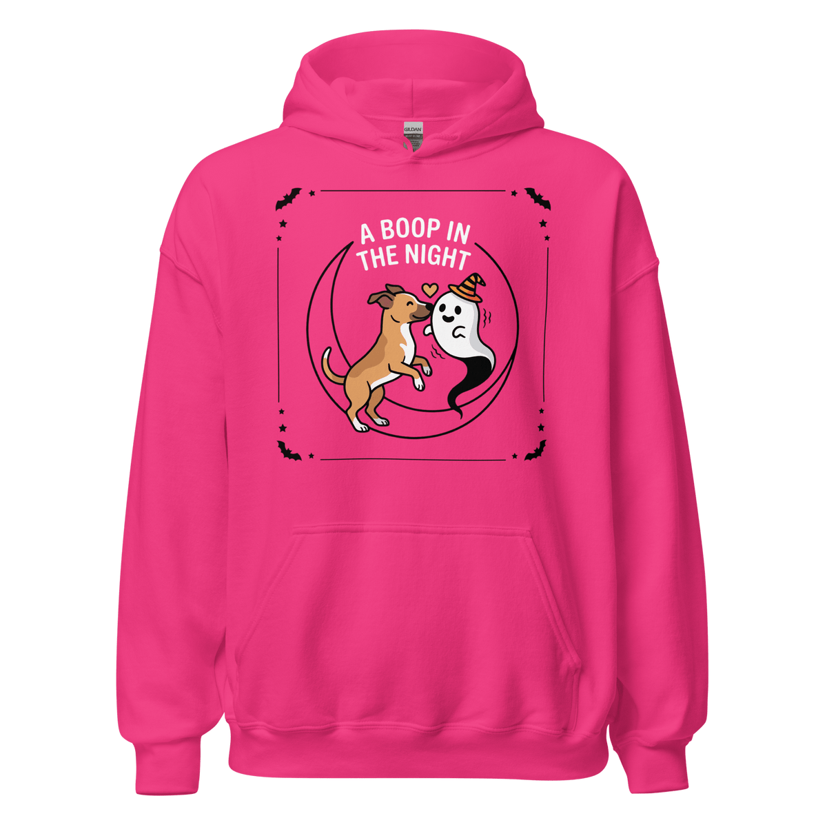 A Boop in the Night Unisex Hoodie - Adventures With Luna