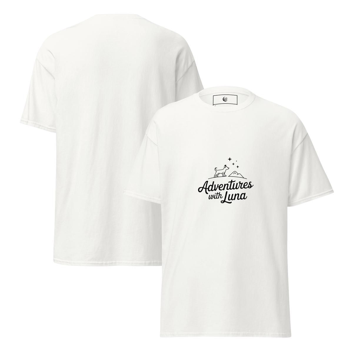Adventuring Under the Stars Unisex Tee - Adventures With Luna