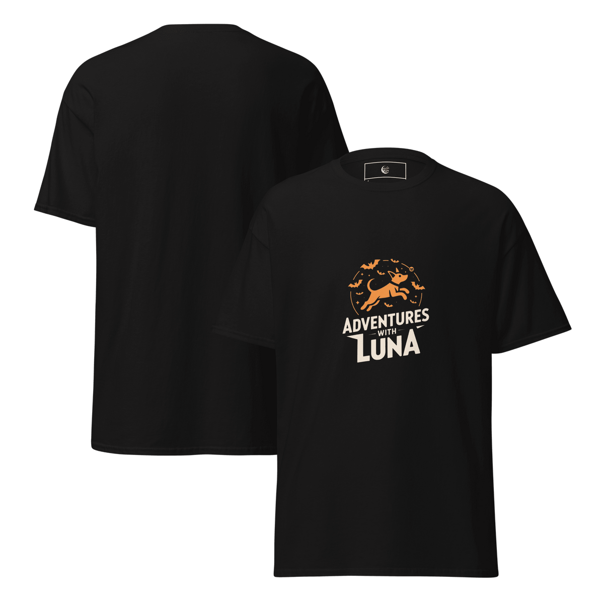 AWL Luna Flying with Bats Unisex Tee - Adventures With Luna