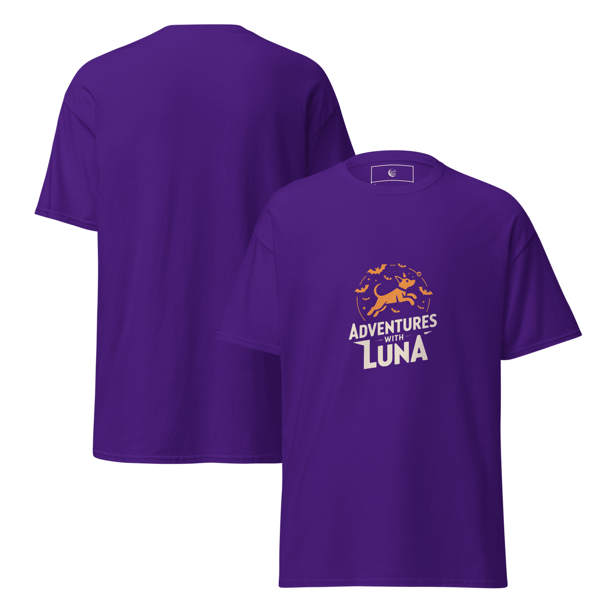 AWL Luna Flying with Bats Unisex Tee - Adventures With Luna