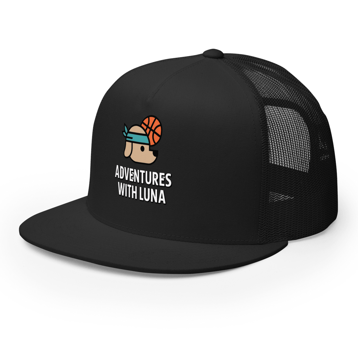 Basketball Star Luna Trucker Cap - Adventures With Luna