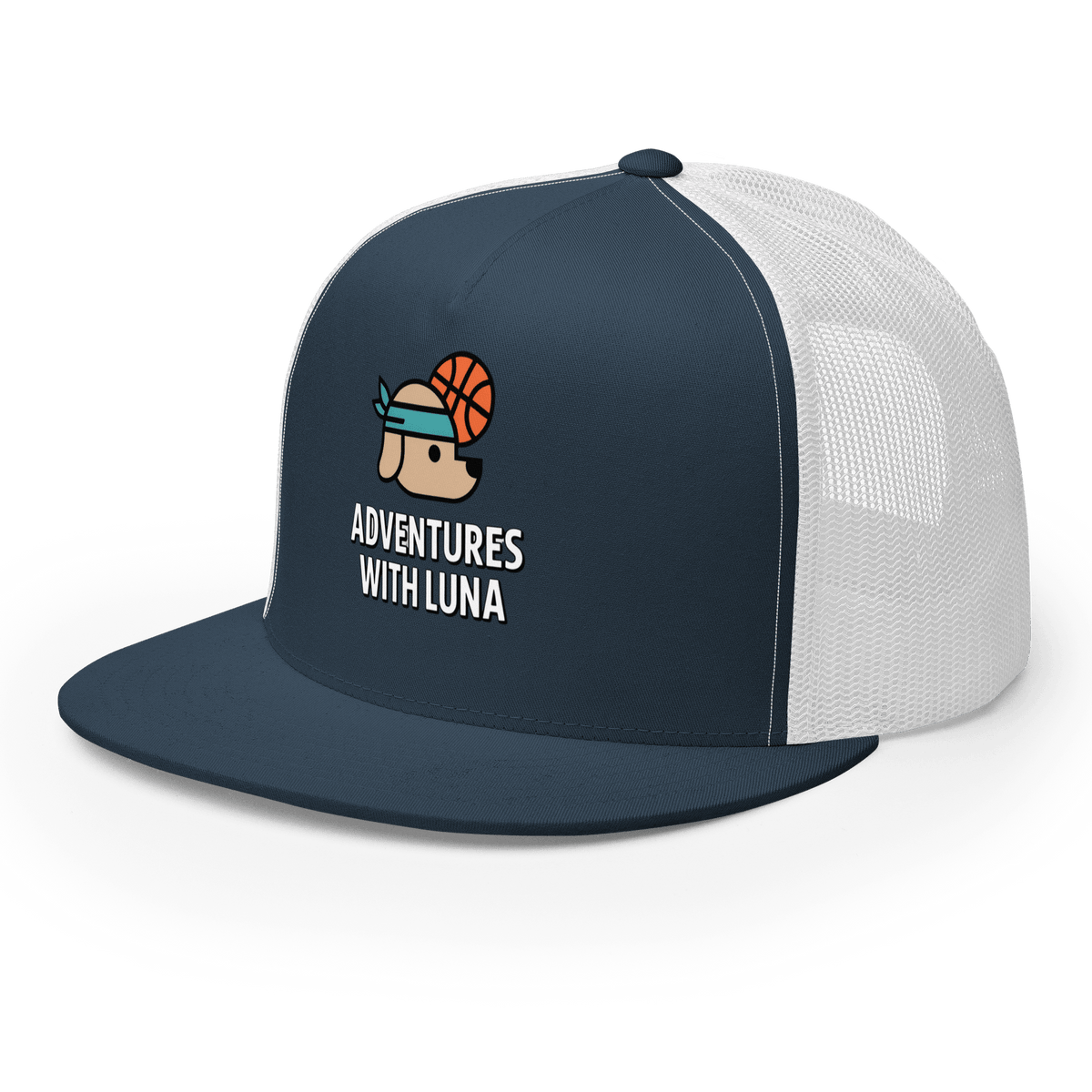 Basketball Star Luna Trucker Cap - Adventures With Luna