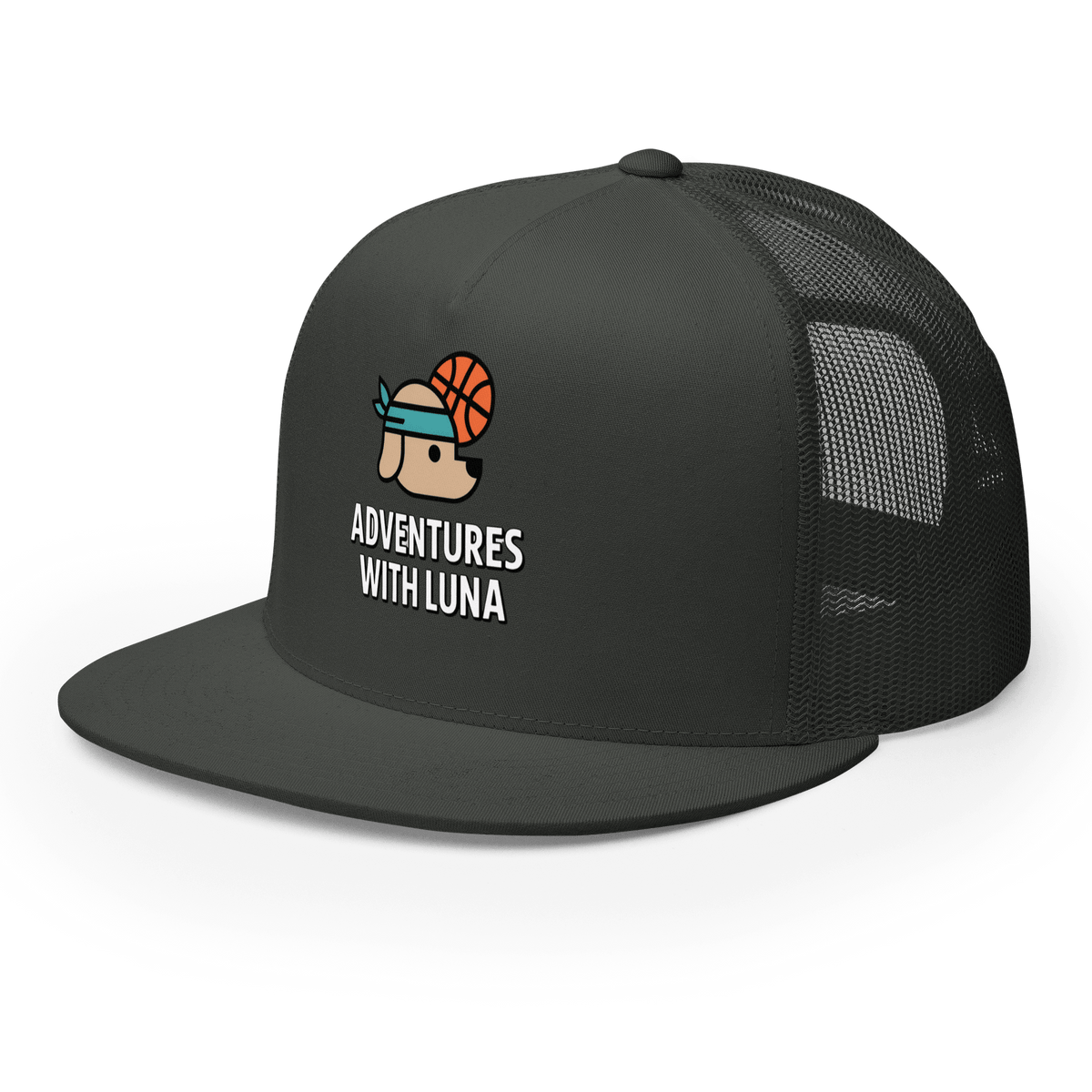 Basketball Star Luna Trucker Cap - Adventures With Luna