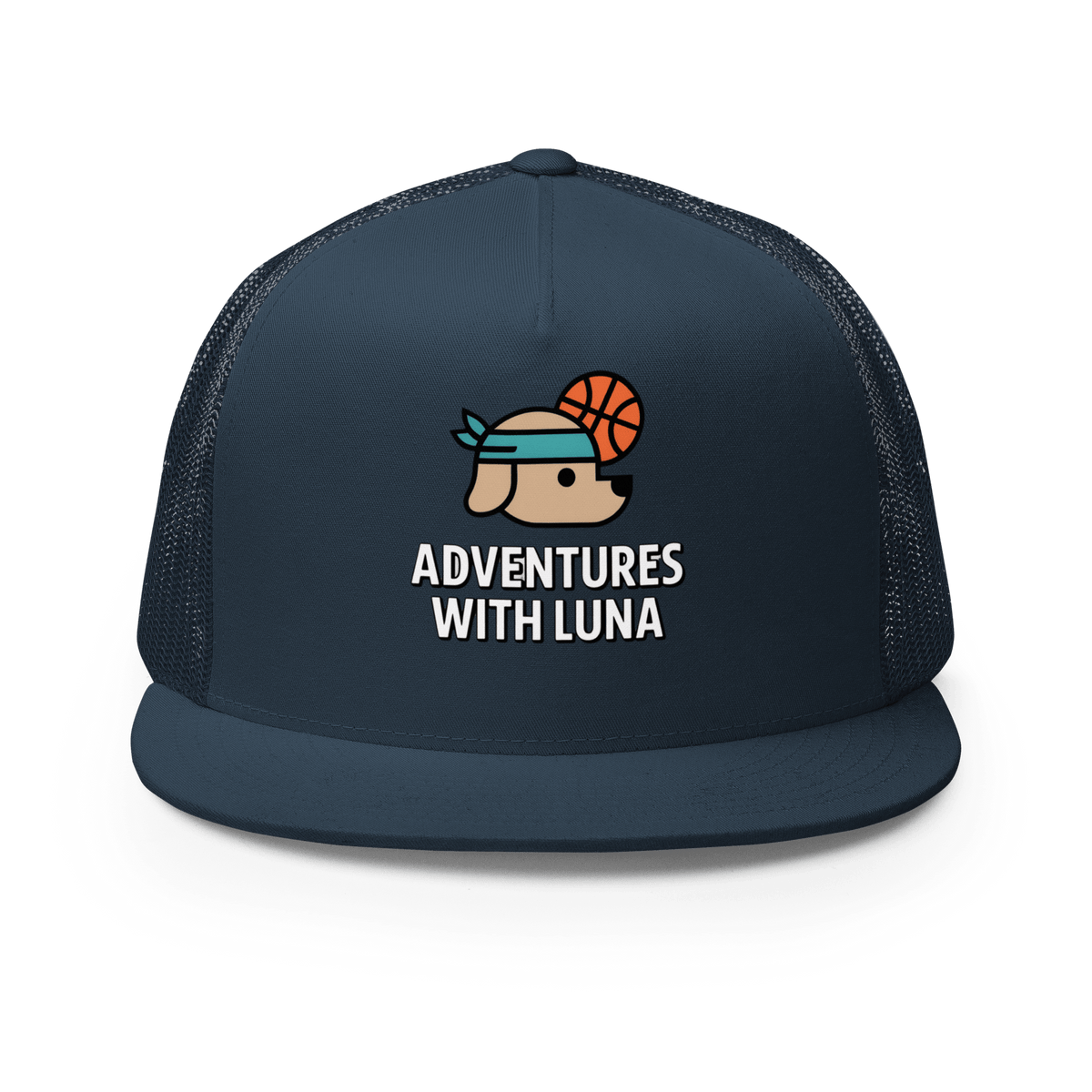 Basketball Star Luna Trucker Cap - Adventures With Luna