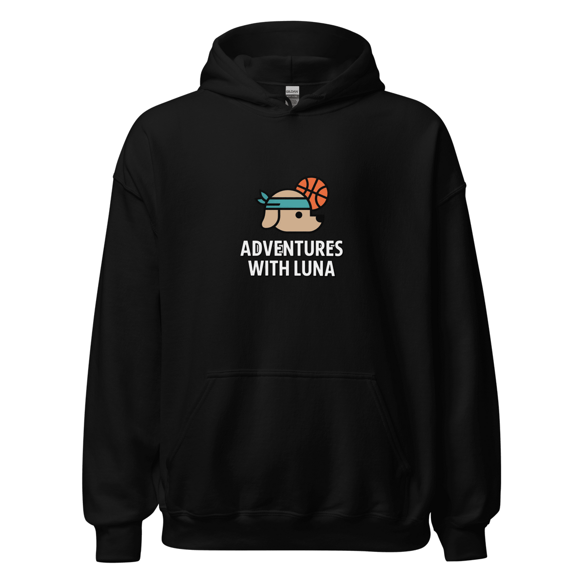 Basketball Star Luna Unisex Hoodie - Adventures With Luna