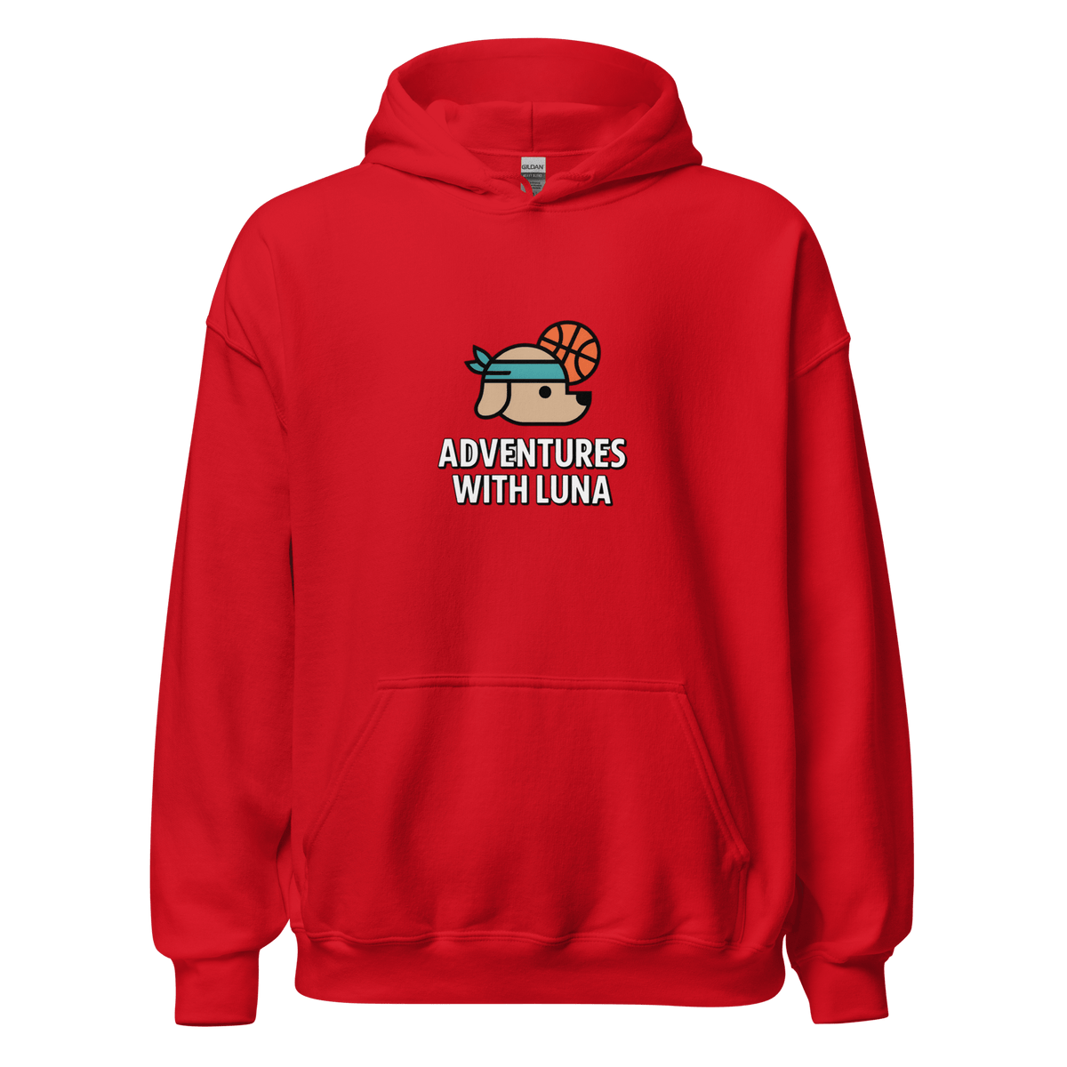 Basketball Star Luna Unisex Hoodie - Adventures With Luna