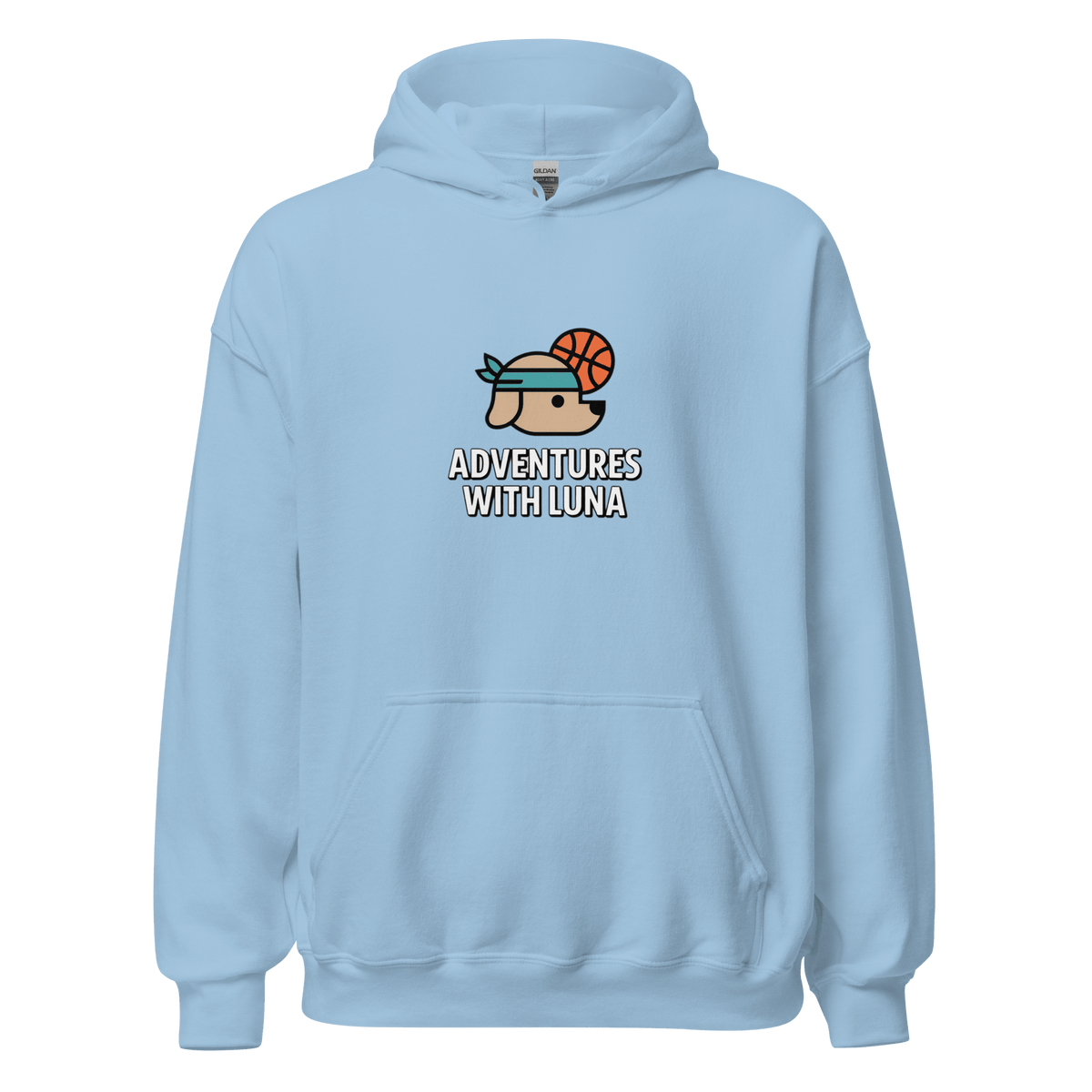 Basketball Star Luna Unisex Hoodie - Adventures With Luna