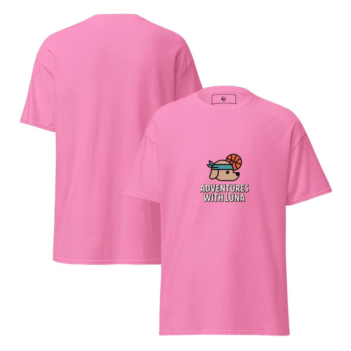 Basketball Star Luna Unisex Tee - Adventures With Luna