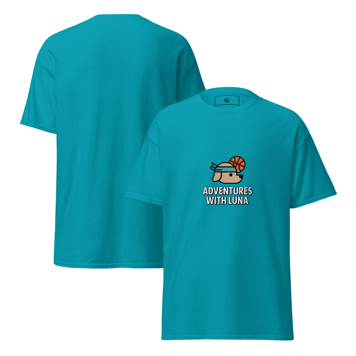 Basketball Star Luna Unisex Tee - Adventures With Luna