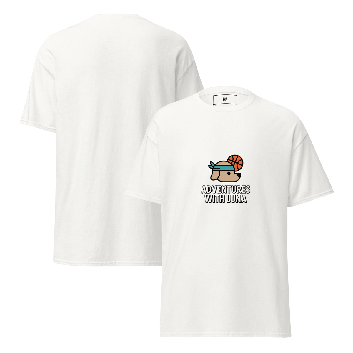 Basketball Star Luna Unisex Tee - Adventures With Luna