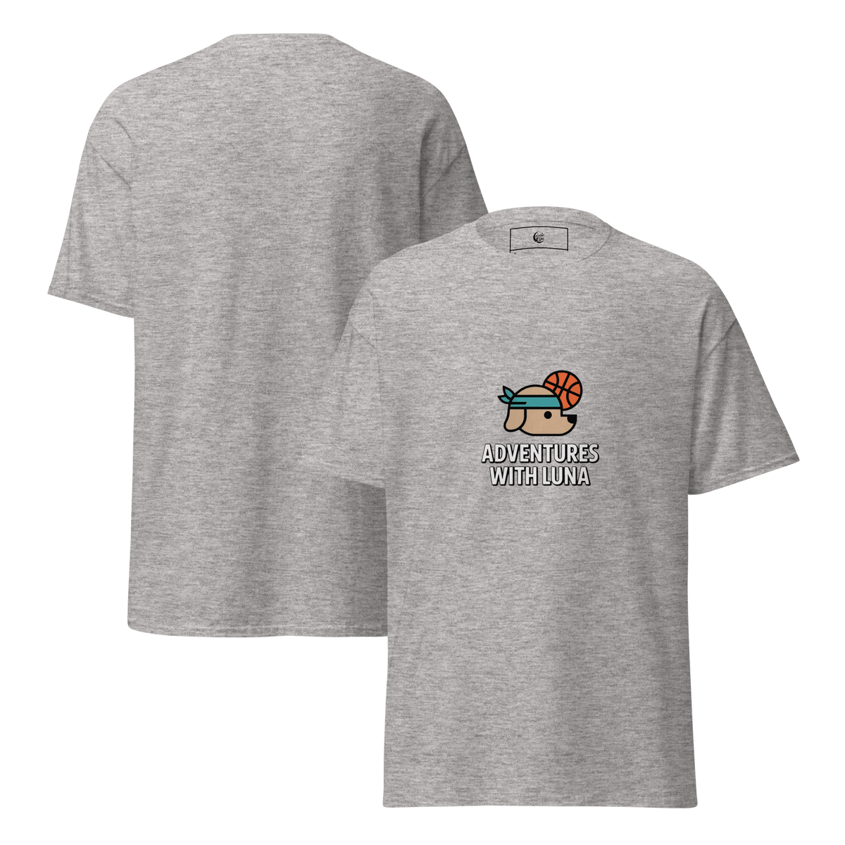 Basketball Star Luna Unisex Tee - Adventures With Luna