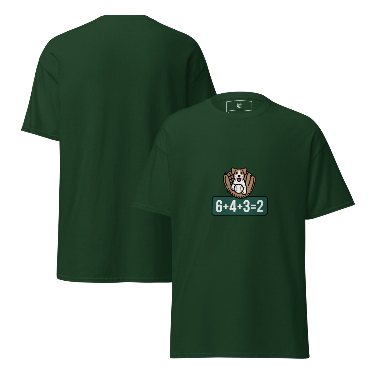 Double Play Puppy Unisex Tee - Adventures With Luna