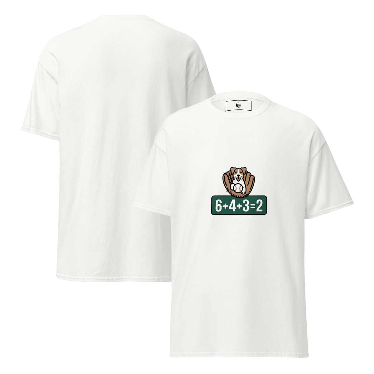 Double Play Puppy Unisex Tee - Adventures With Luna