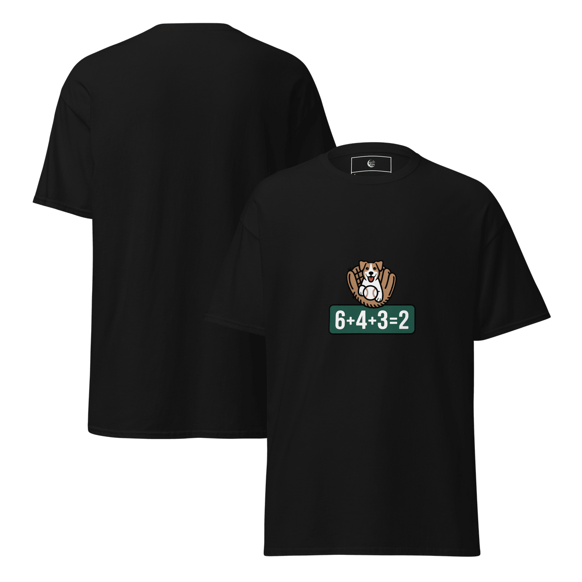 Double Play Puppy Unisex Tee - Adventures With Luna