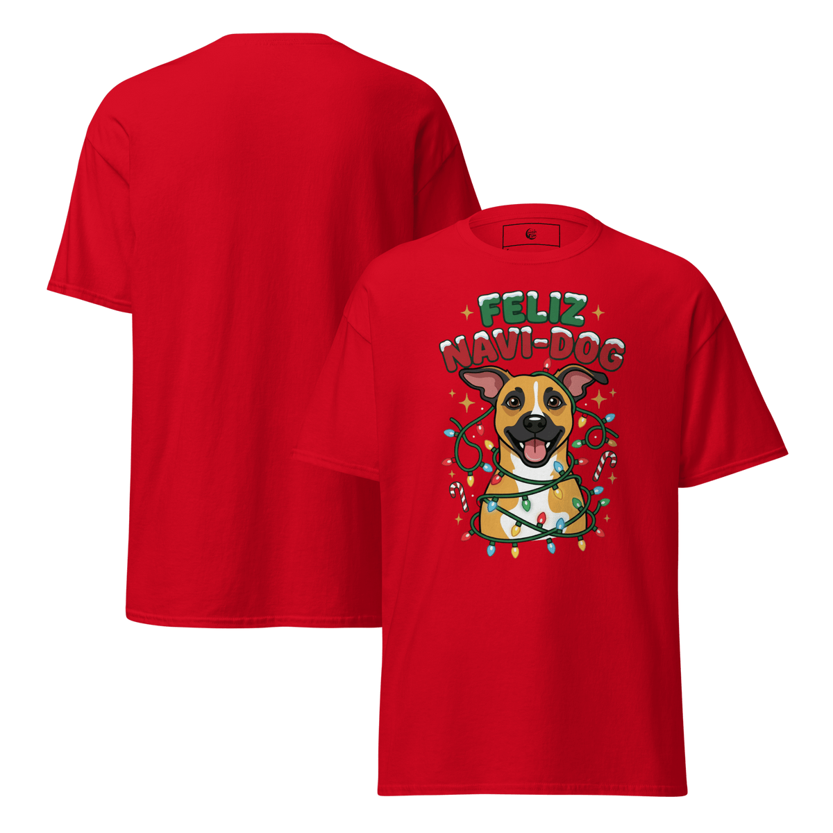 Feliz Niavi-Dog Luna Unisex Tee - Adventures With Luna