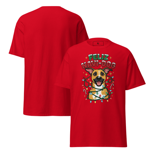 Feliz Niavi-Dog Luna Unisex Tee - Adventures With Luna