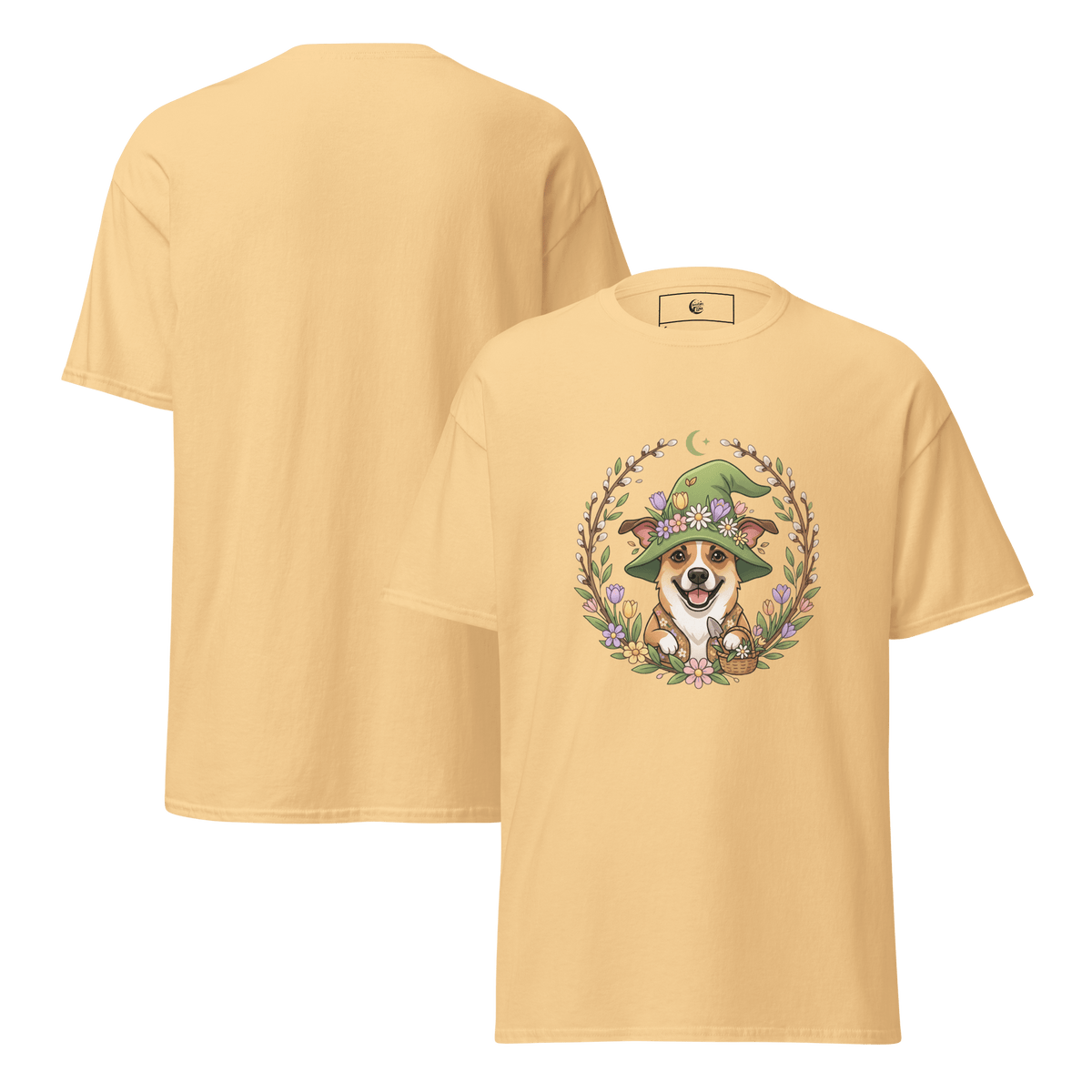 Garden Gnome Dog Unisex Tee - Adventures With Luna