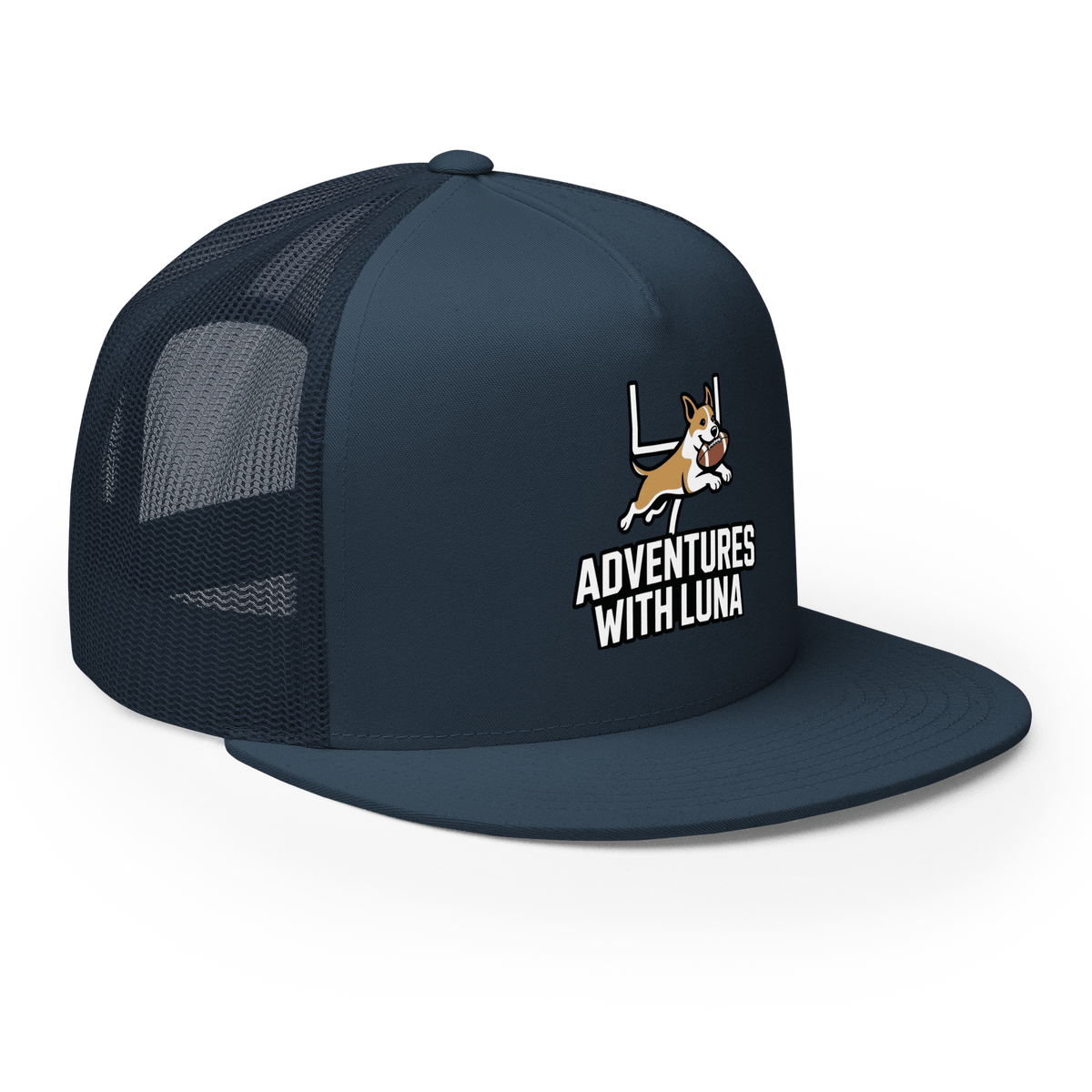 Gridiron Luna Trucker Cap - Adventures With Luna