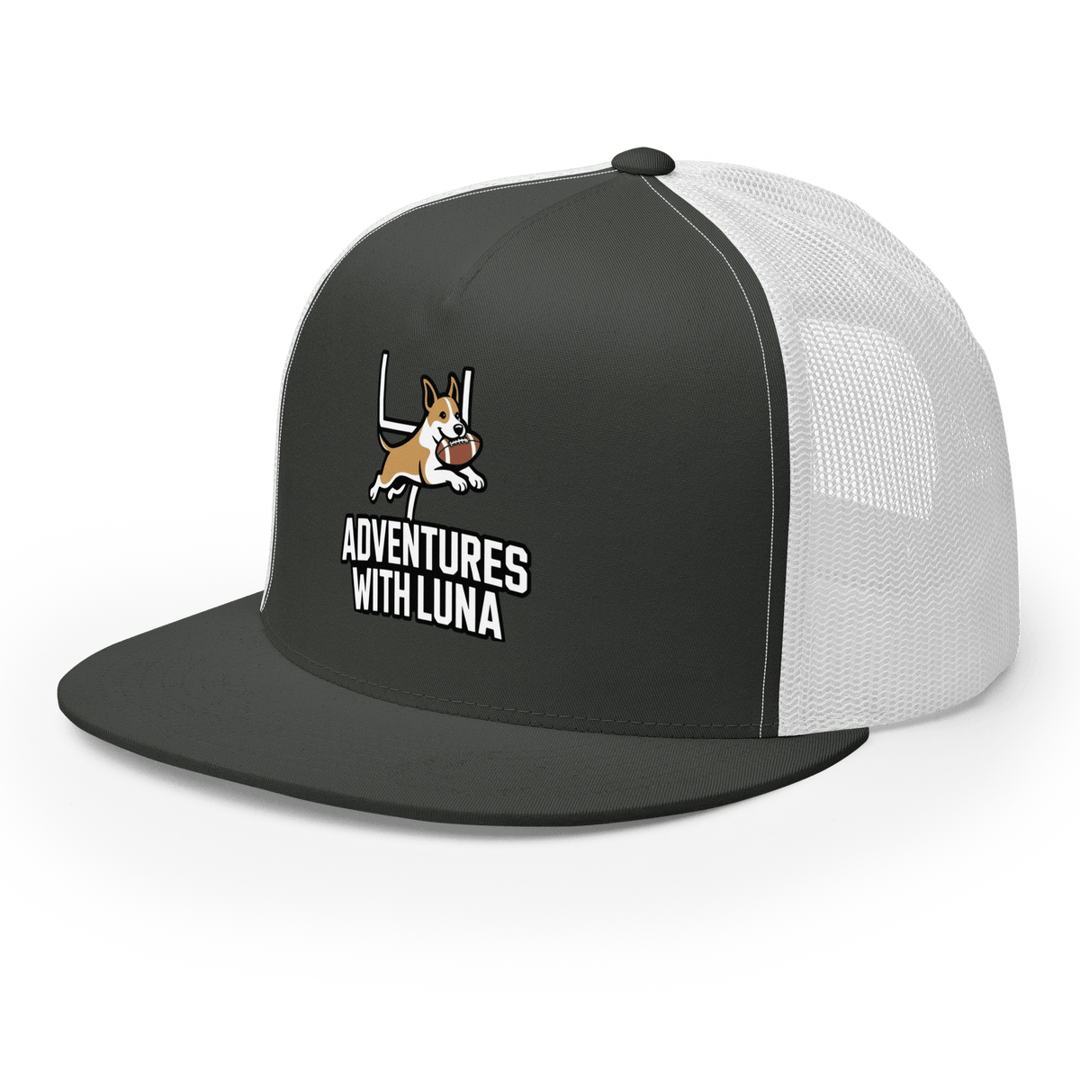 Gridiron Luna Trucker Cap - Adventures With Luna
