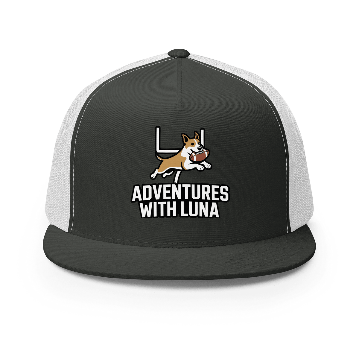Gridiron Luna Trucker Cap - Adventures With Luna