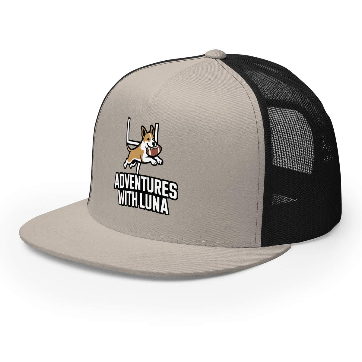 Gridiron Luna Trucker Cap - Adventures With Luna