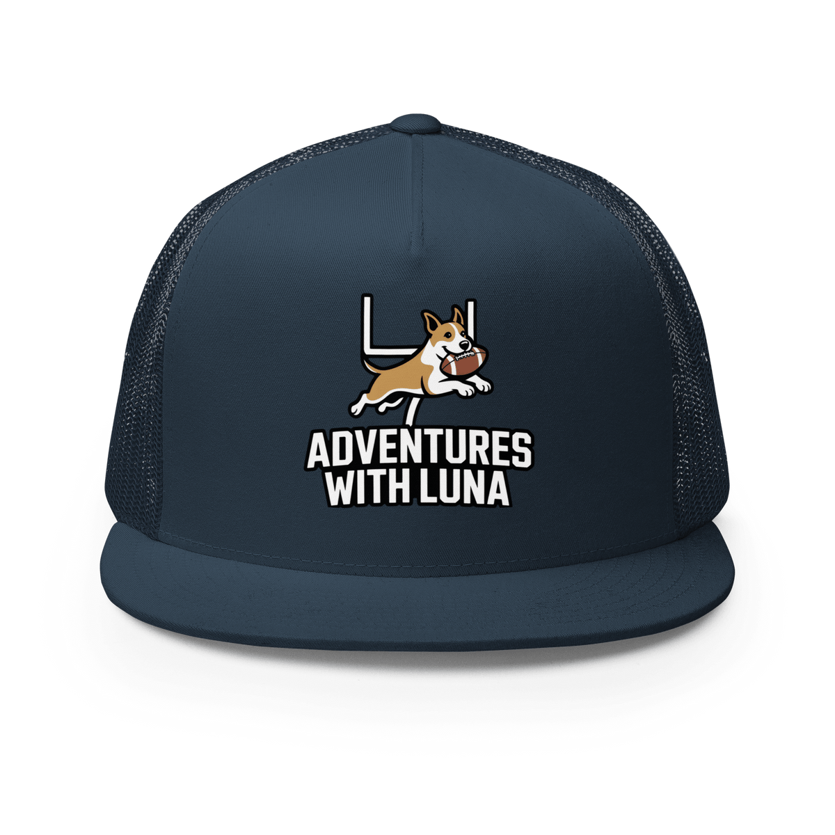 Gridiron Luna Trucker Cap - Adventures With Luna