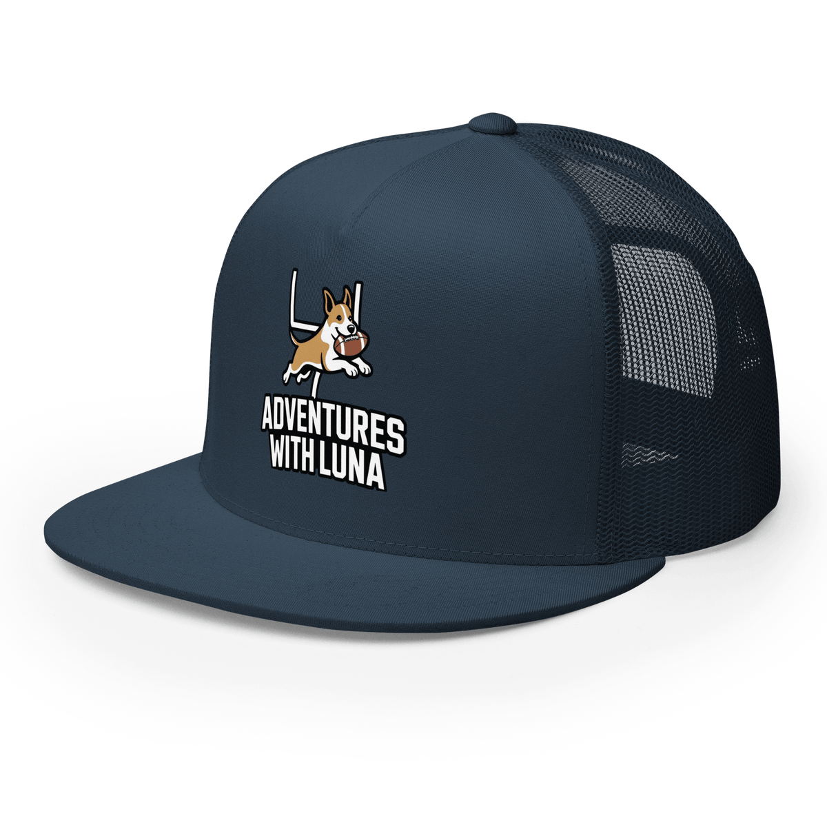 Gridiron Luna Trucker Cap - Adventures With Luna