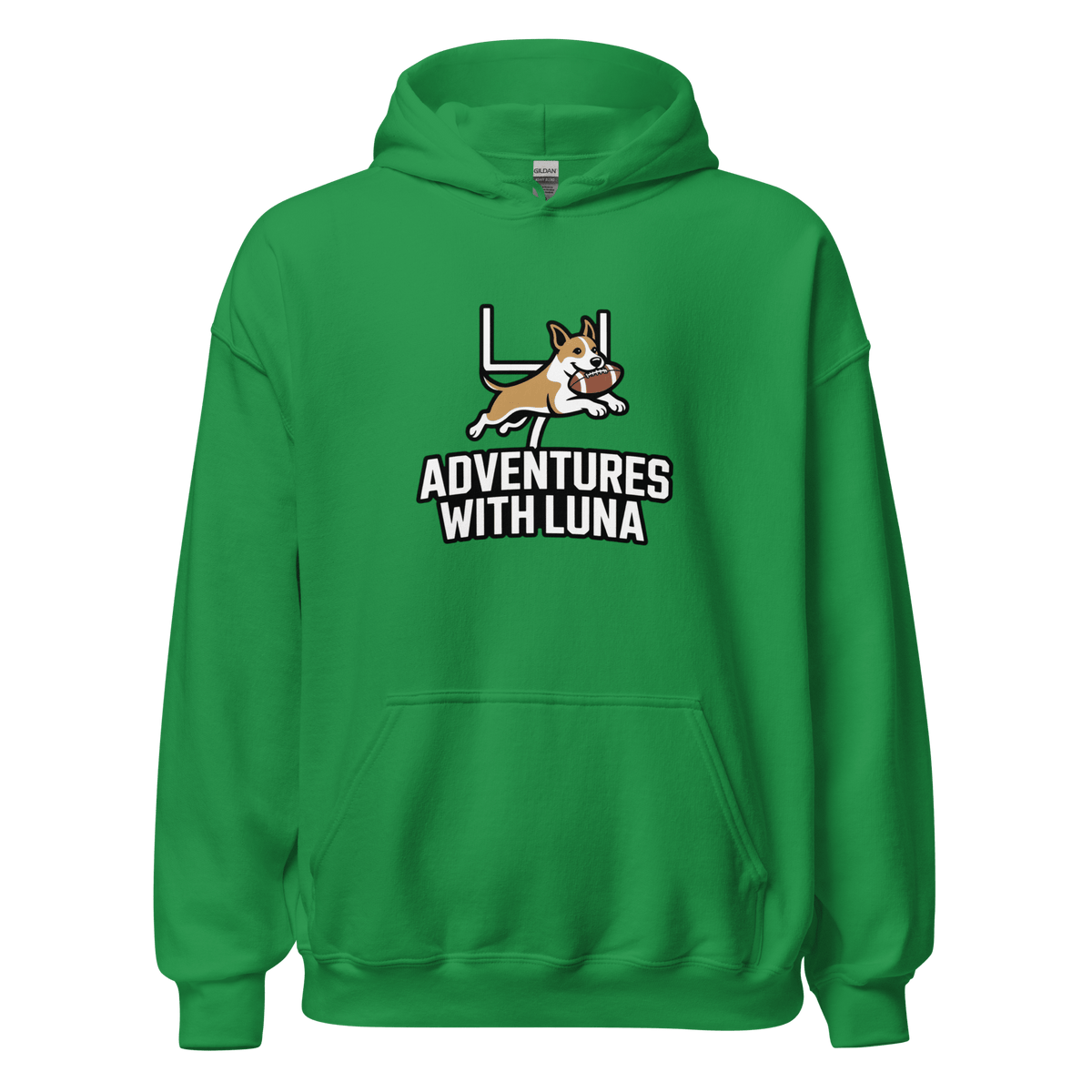 Gridiron Luna Unisex Hoodie - Adventures With Luna