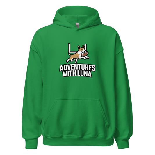 Gridiron Luna Unisex Hoodie - Adventures With Luna