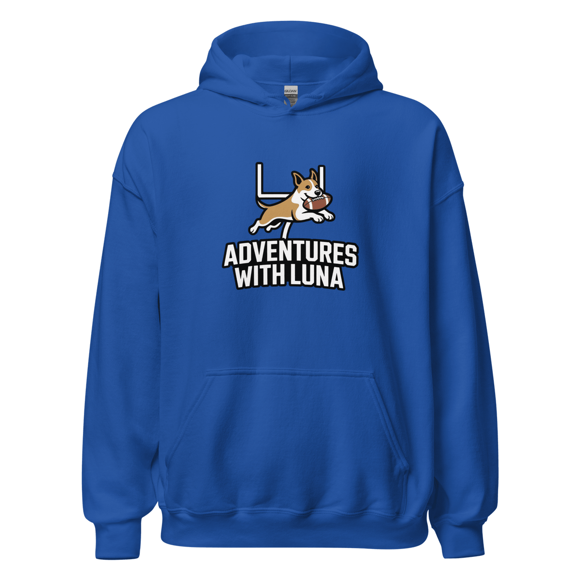Gridiron Luna Unisex Hoodie - Adventures With Luna