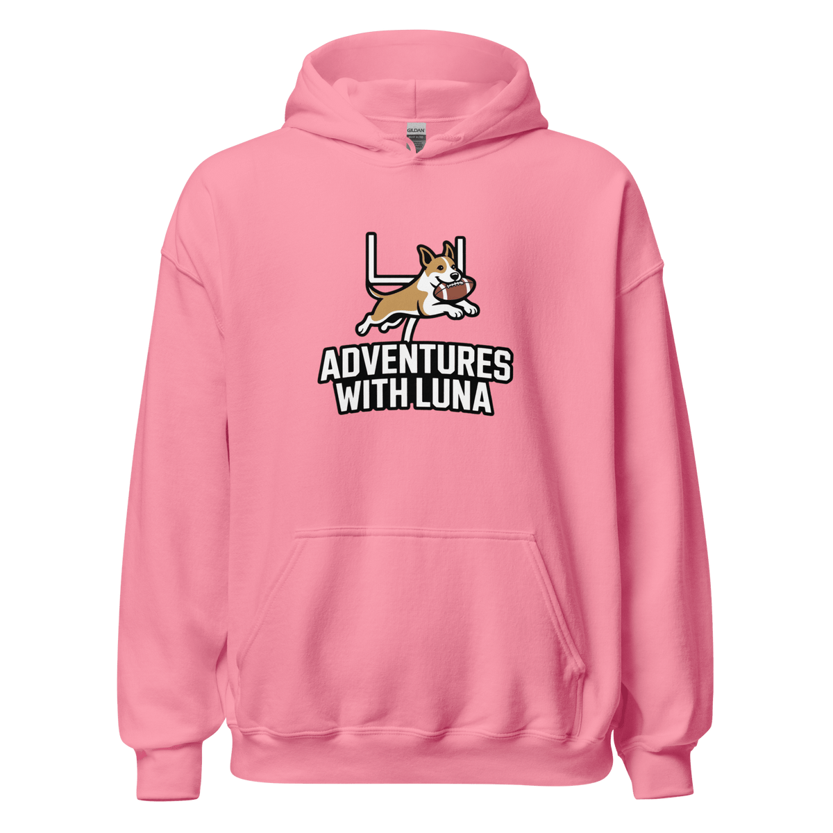 Gridiron Luna Unisex Hoodie - Adventures With Luna