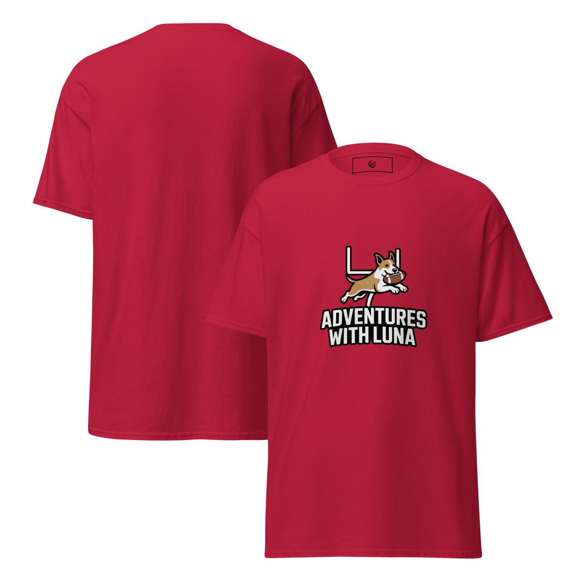 Gridiron Luna Unisex Tee - Adventures With Luna