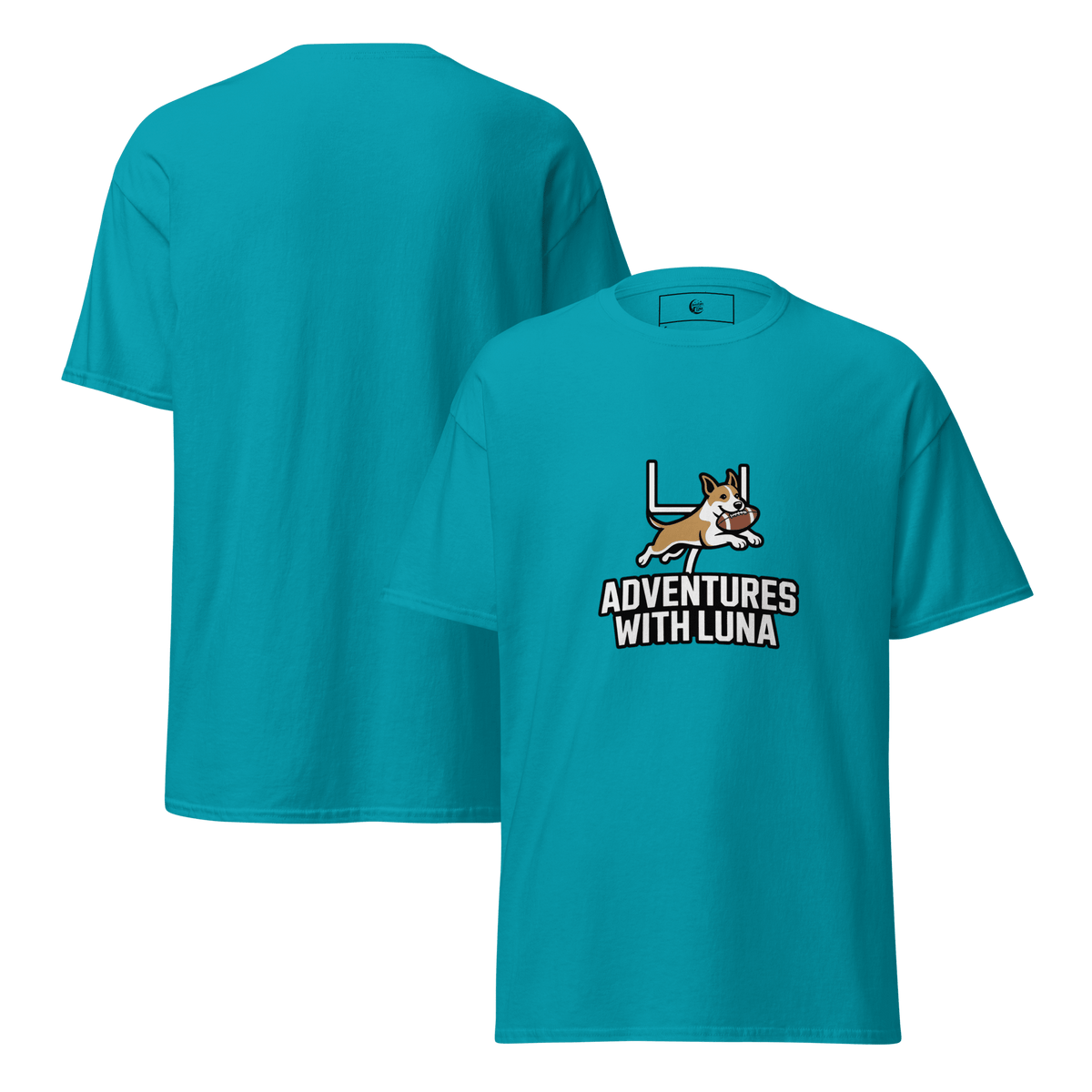Gridiron Luna Unisex Tee - Adventures With Luna