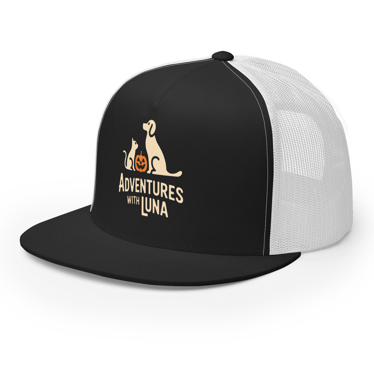 Halloween Friends Trucker Cap - Adventures With Luna