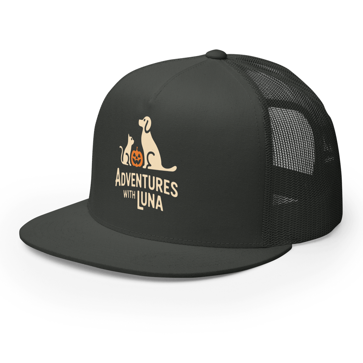 Halloween Friends Trucker Cap - Adventures With Luna