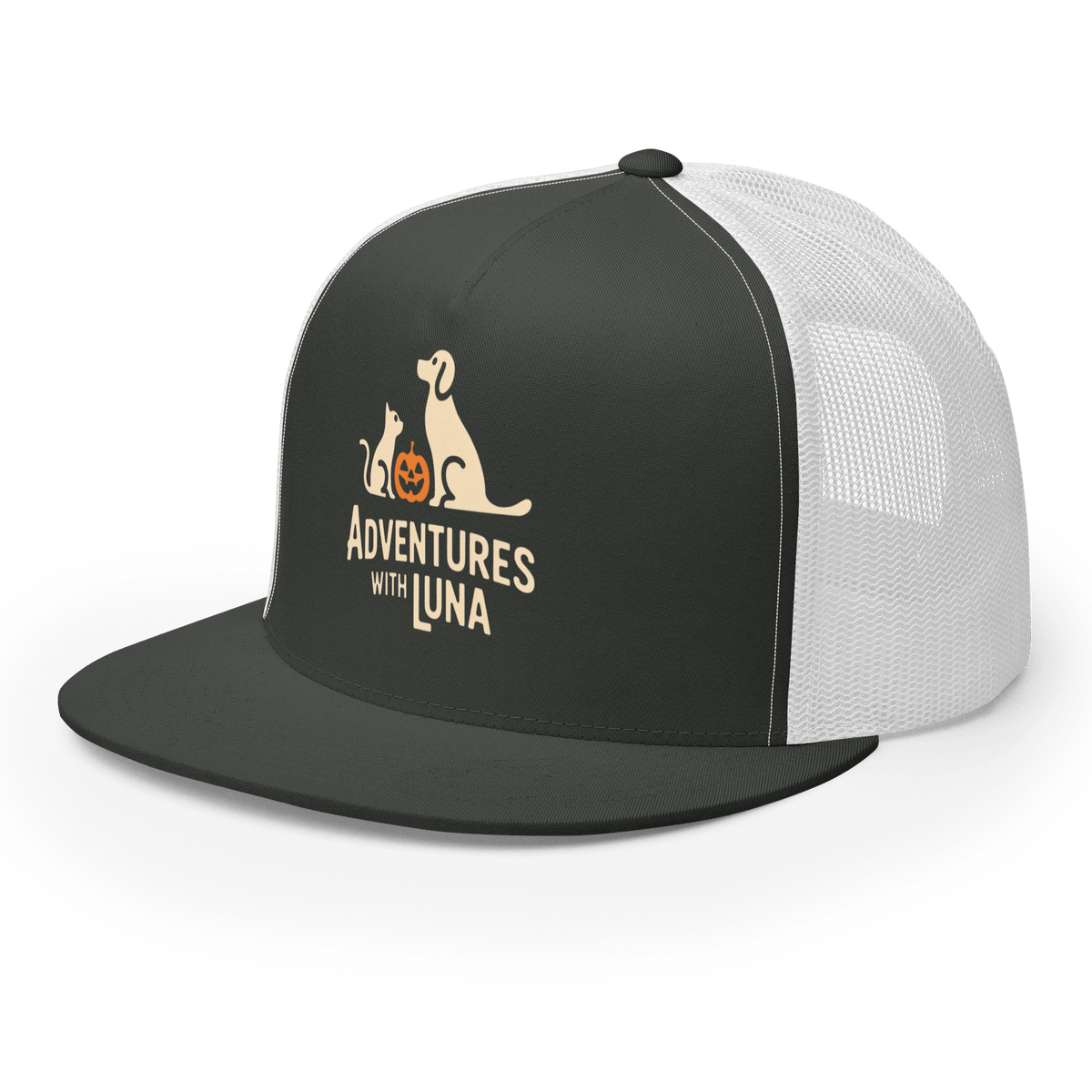 Halloween Friends Trucker Cap - Adventures With Luna