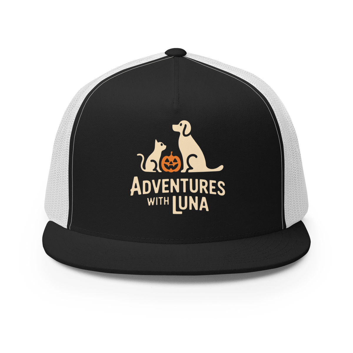 Halloween Friends Trucker Cap - Adventures With Luna