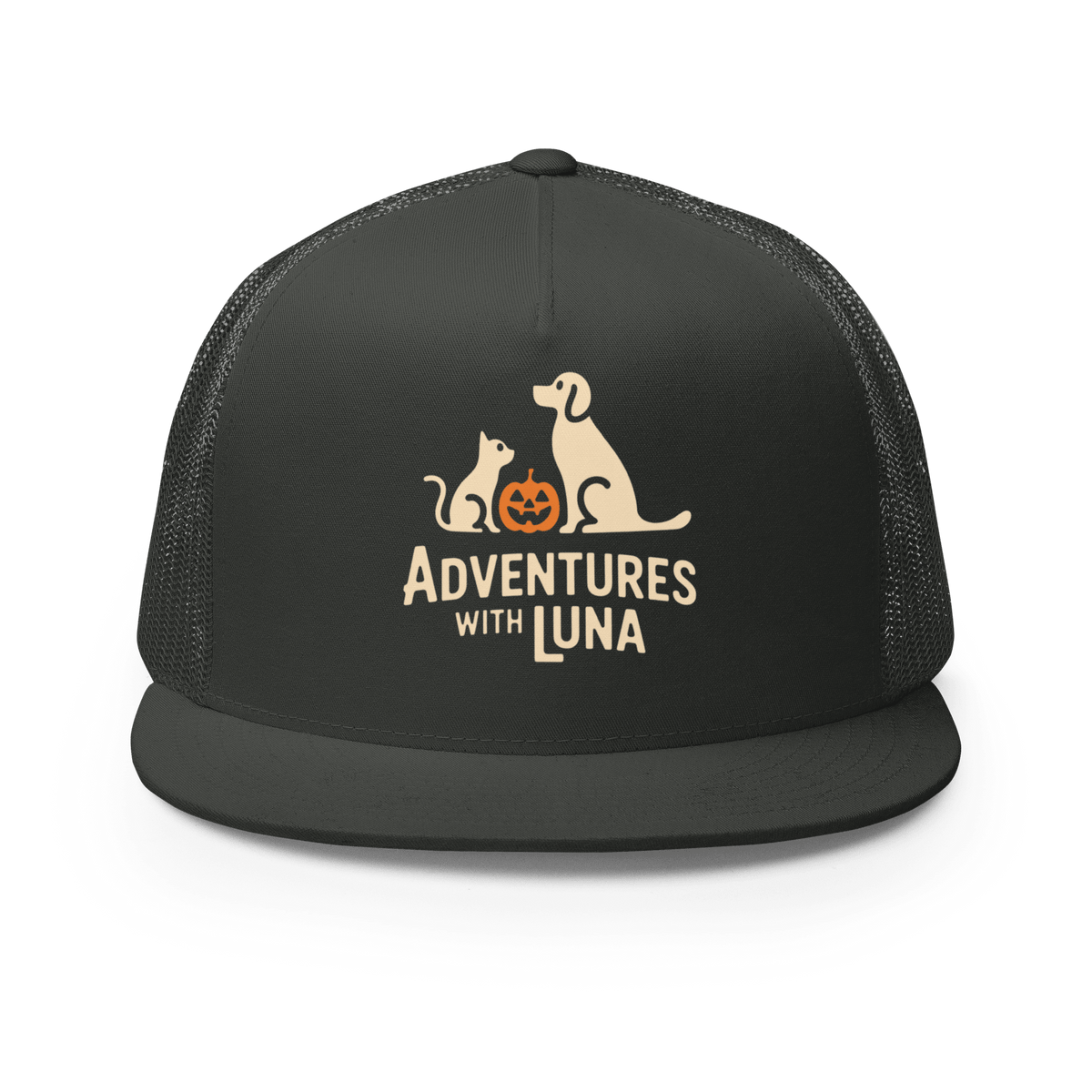 Halloween Friends Trucker Cap - Adventures With Luna
