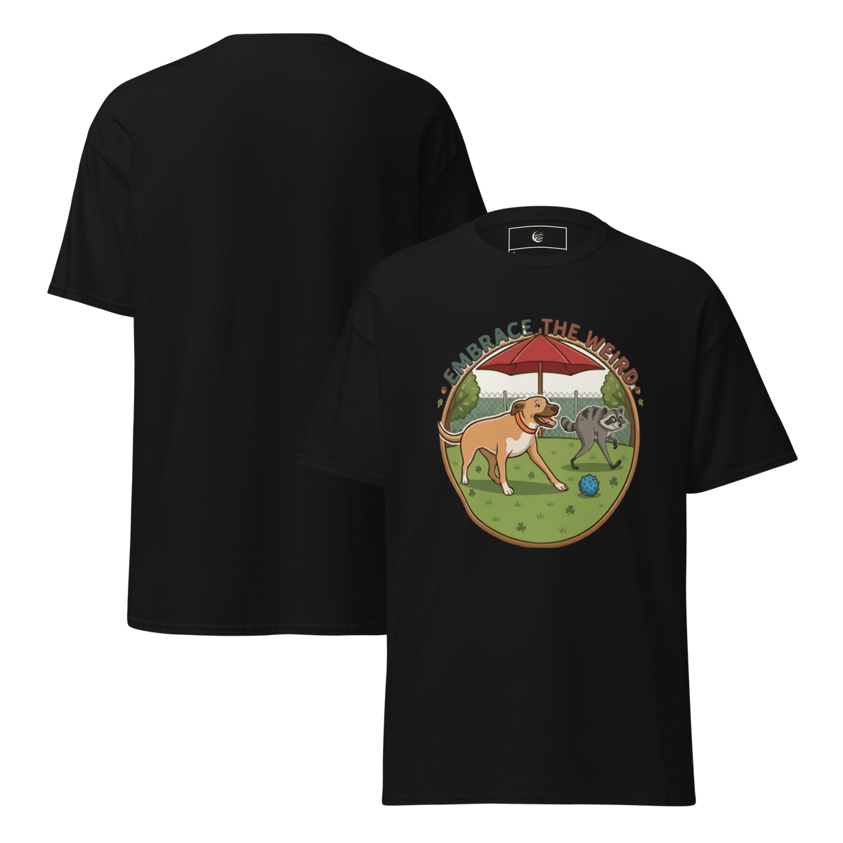Jimothy Raccoon and Luna Unisex Tee - Adventures With Luna