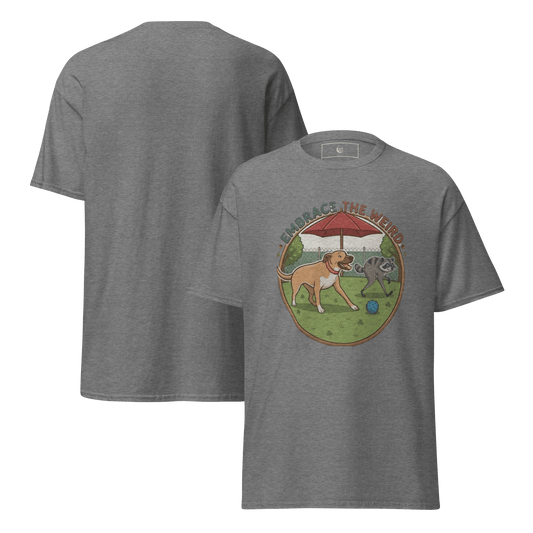 Jimothy Raccoon and Luna Unisex Tee - Adventures With Luna