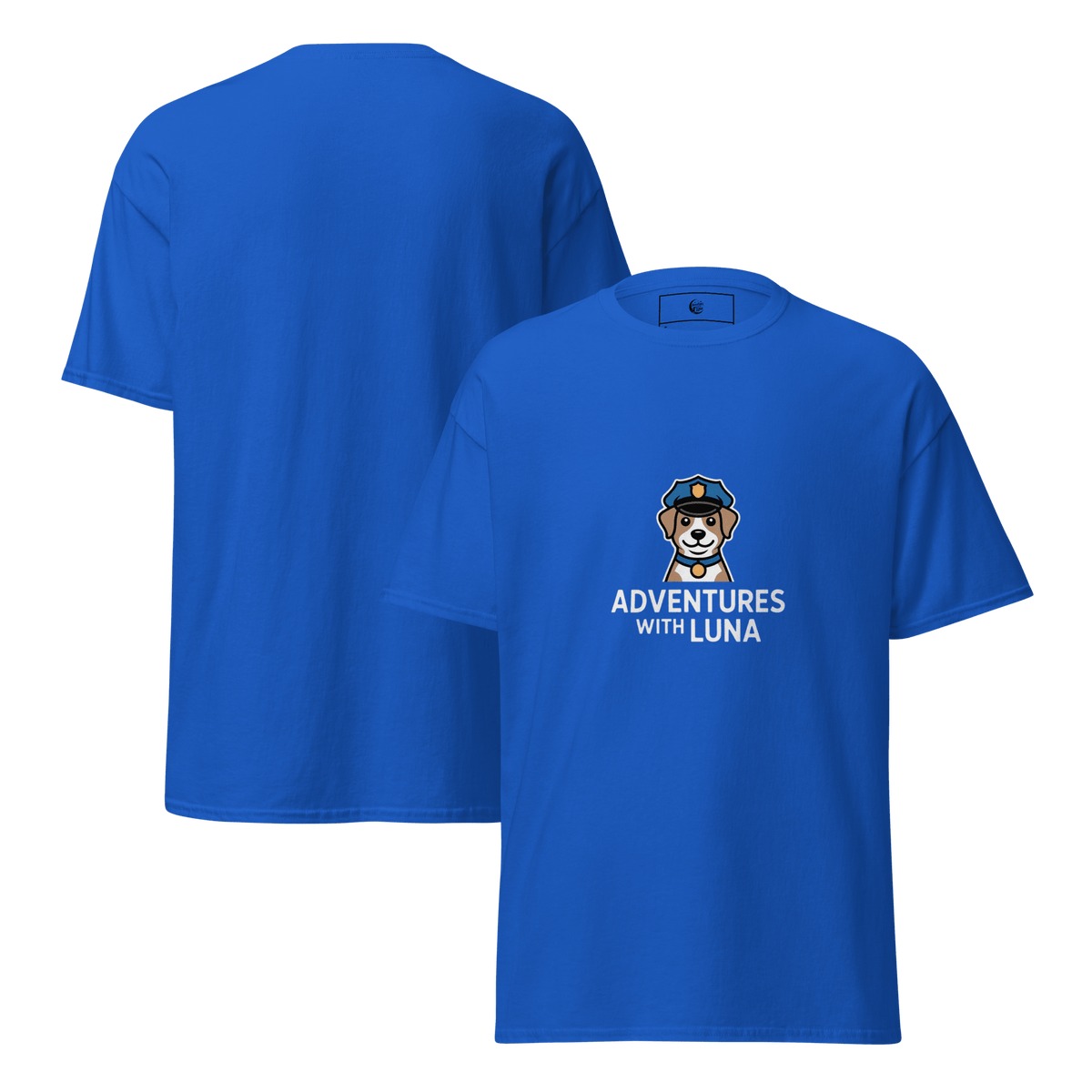 Law Enforcement Officer Luna Unisex Tee - Adventures With Luna