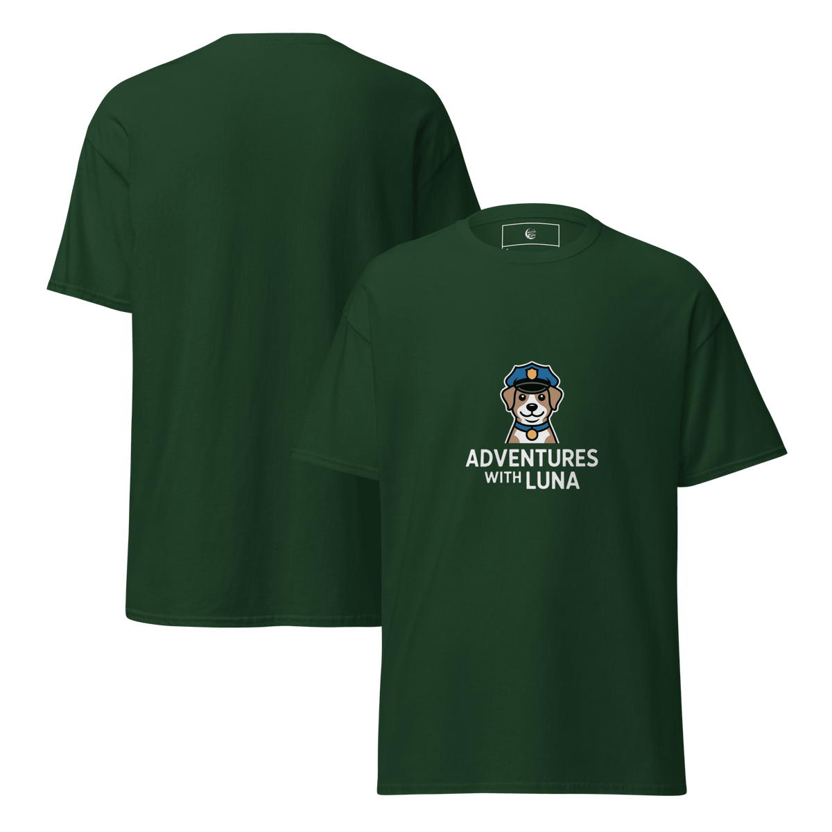 Law Enforcement Officer Luna Unisex Tee - Adventures With Luna